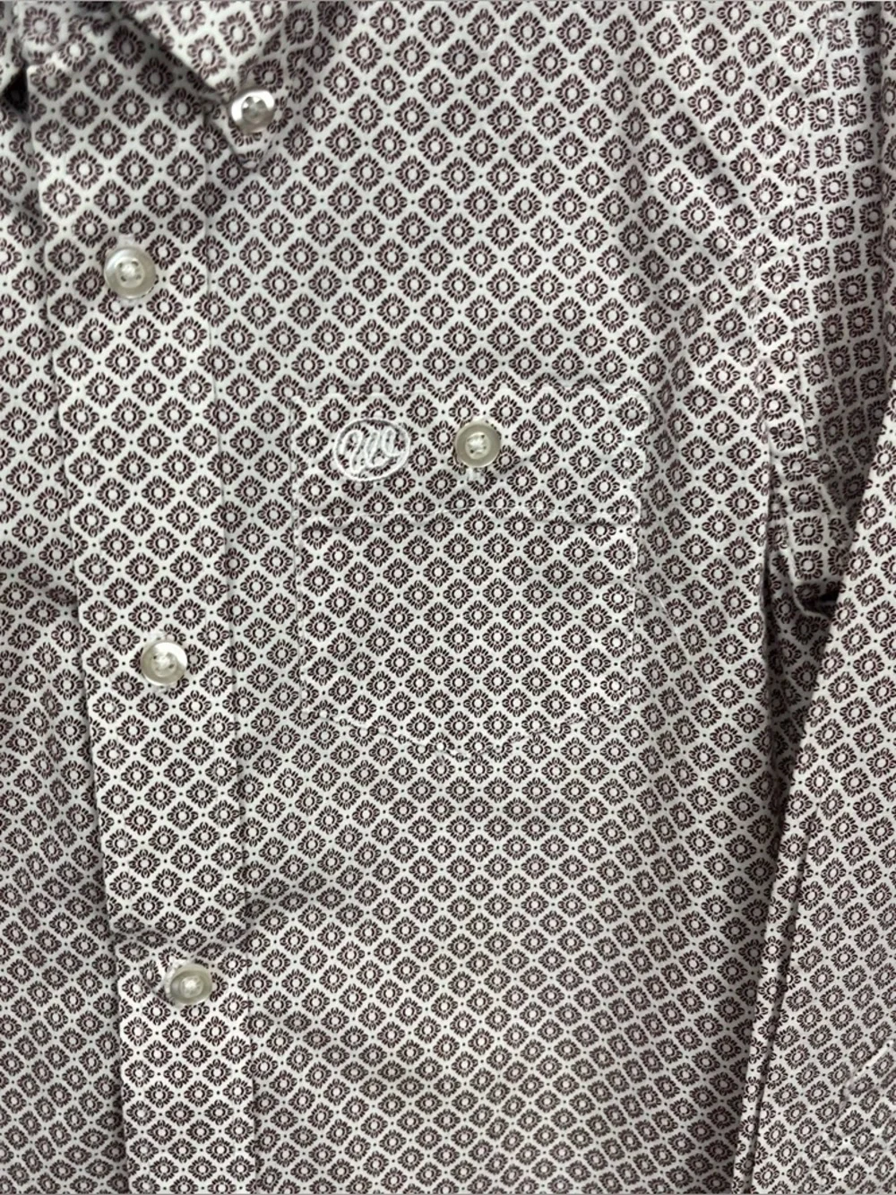 Wrangler Button Down Little Boy Shirt Size Small (6/7) - Picture 3 of 7
